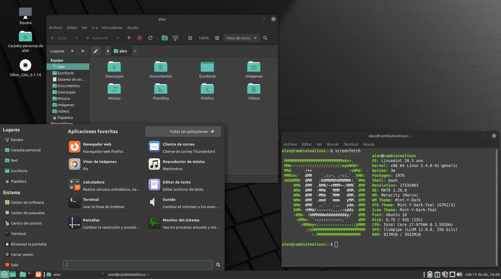 Linux Mint 20.3 