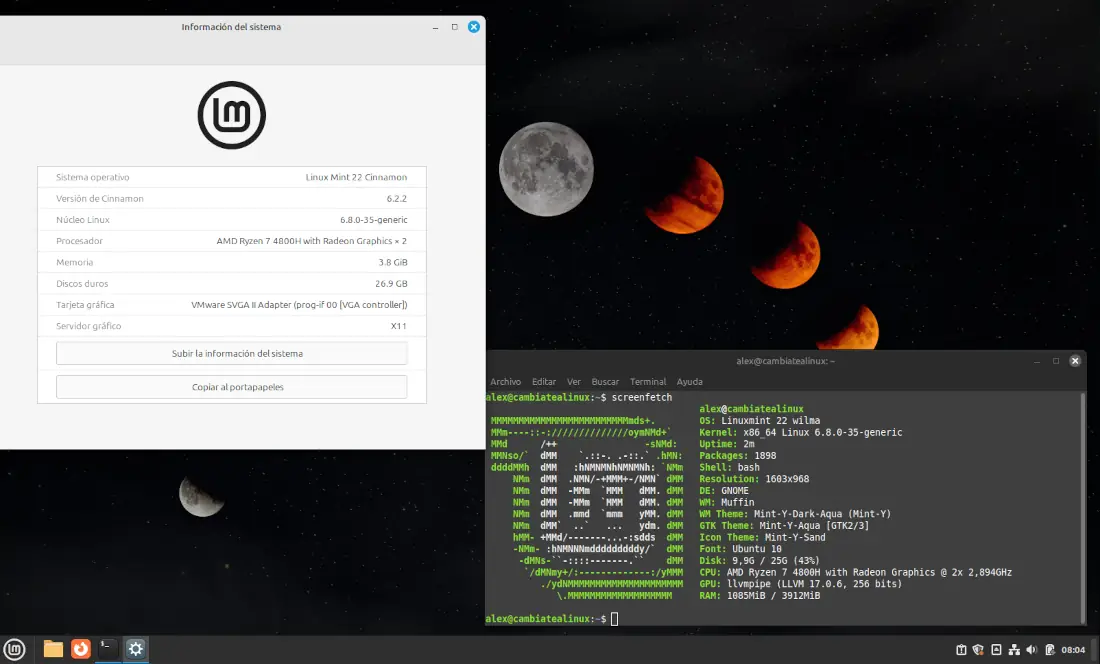 Linux Mint 22 