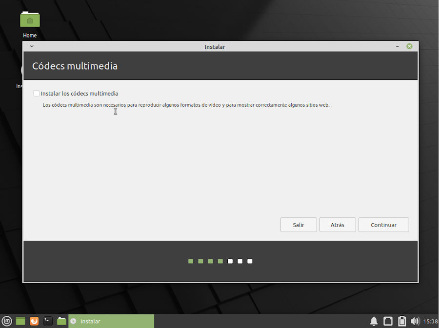 Instalacion de Linux Mint 20 XFCE -  instalacion de complementos