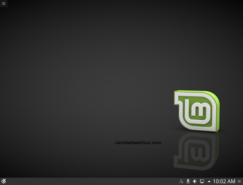 Instalacion de Linux Mint 18 - KDE - Pantalla LiveCD