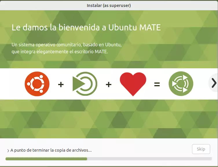 Instalacion de Ubuntu Mate - Instalando