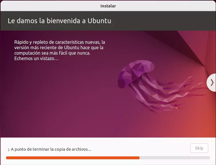 Instalacion de Ubuntu - Instalando