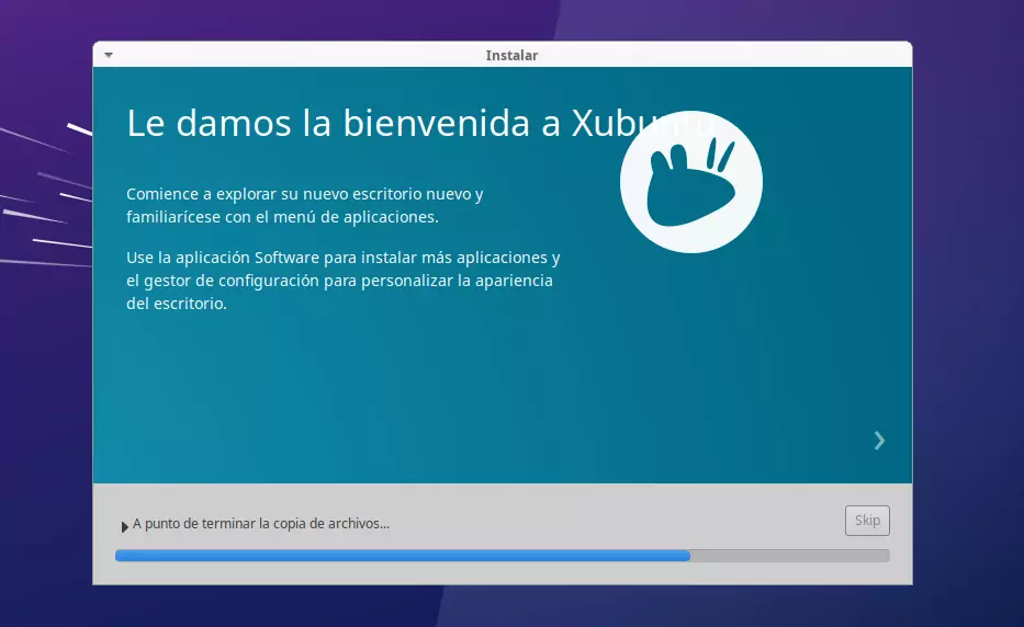 Instalacion de Xubuntu - Instalando
