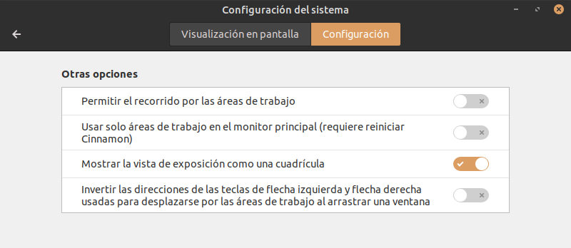 Configuración areas de trabajo en un solo monitor Configuración areas de trabajo en un solo monitor