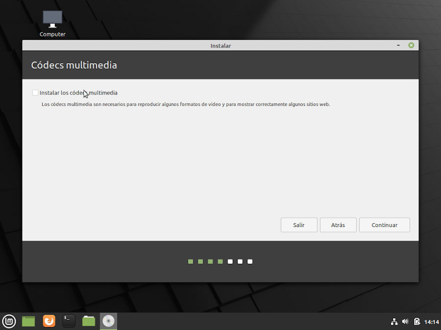 Instalacion de Linux Mint 20 Cinnamon -  instalacion de complementos